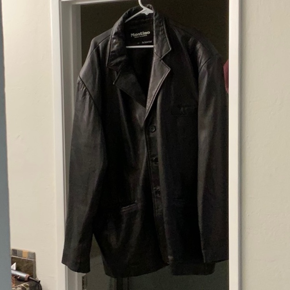 Leather Coat
